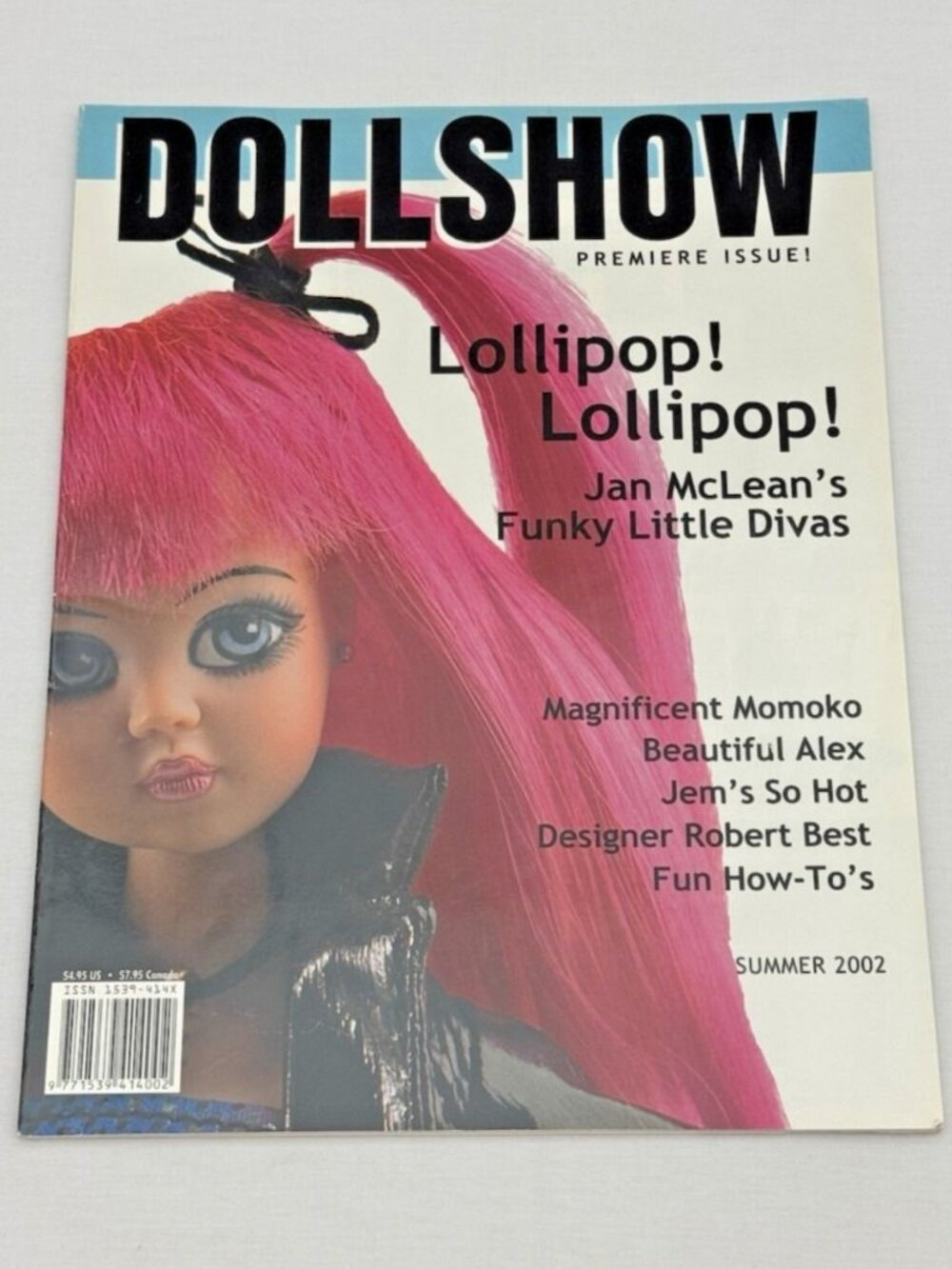 Dollshow Premiere Issue Magazine Summer 2002 Fashion Dolls Collectors